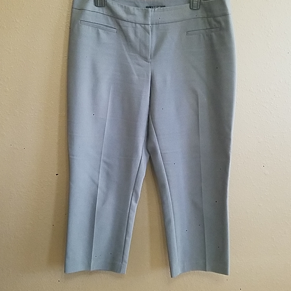 Gray capri pants
